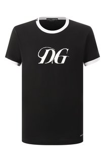 Хлопковая футболка Dolce & Gabbana