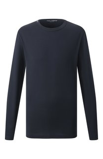 Хлопковый лонгслив Dolce & Gabbana