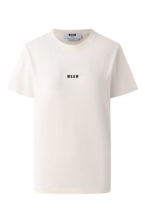 Хлопковая футболка MSGM