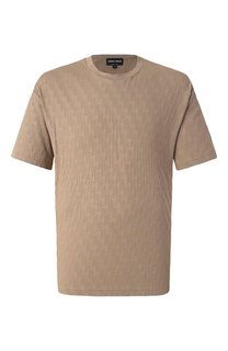 Футболка из вискозы и кашемира Giorgio Armani