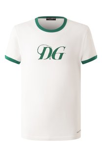 Хлопковая футболка Dolce & Gabbana