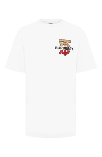 Хлопковая футболка Burberry
