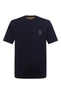 Хлопковая футболка Brunello Cucinelli
