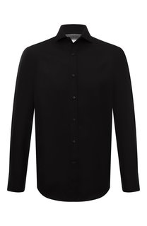 Хлопковая рубашка Brunello Cucinelli
