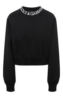 Хлопковый свитшот Dolce & Gabbana