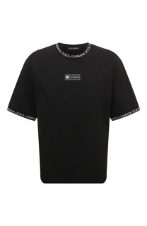 Хлопковая футболка Dolce & Gabbana