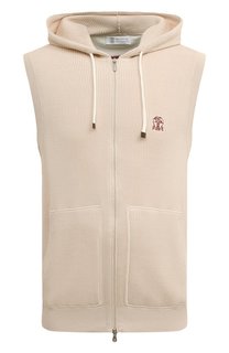 Хлопковый жилет Brunello Cucinelli