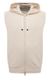 Хлопковый жилет Brunello Cucinelli