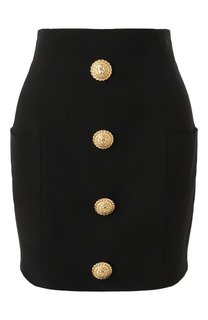 Юбка из вискозы Balmain