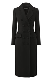 Шерстяное пальто Dolce & Gabbana