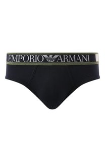 Хлопковые брифы Emporio Armani