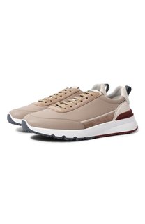 Кожаные кроссовки Brunello Cucinelli