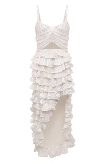 Платье с отделкой пайетками Giambattista Valli
