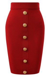 Юбка из вискозы Balmain