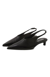 Кожаные туфли Jil Sander