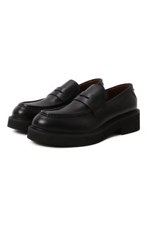Кожаные пенни-лоферы Valentino