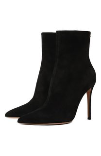 Замшевые ботильоны Gianvito Rossi