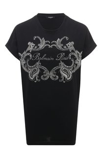 Хлопковая футболка Balmain
