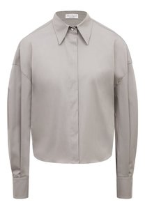 Хлопковая рубашка Brunello Cucinelli