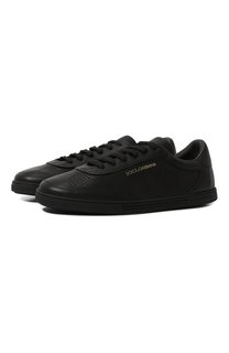 Кожаные кеды Saint Tropez Dolce & Gabbana