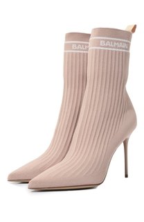 Текстильные ботильоны Skye Balmain