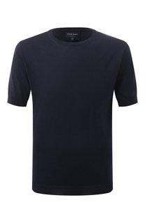 Джемпер из шелка и хлопка Giorgio Armani