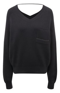 Хлопковый пуловер Brunello Cucinelli