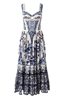 Хлопковое платье Dolce & Gabbana