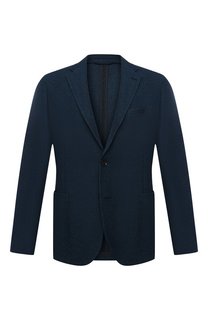 Хлопковый пиджак Zegna
