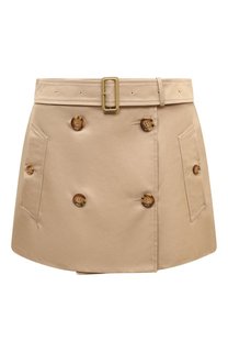 Хлопковая юбка Burberry