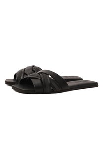 Кожаные шлепанцы Brunello Cucinelli