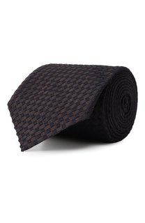 Галстук из шерсти и хлопка Canali