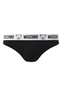 Хлопковые брифы Moschino