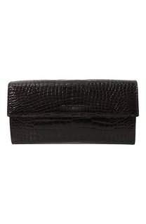 Кошелек из кожи крокодила Giorgio Armani