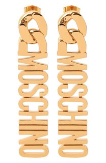 Серьги Moschino