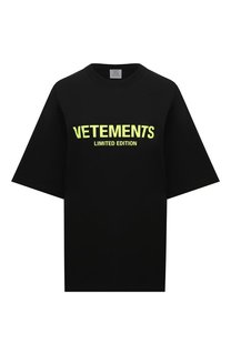 Хлопковая футболка VETEMENTS