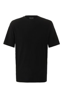 Футболка из вискозы и кашемира Giorgio Armani