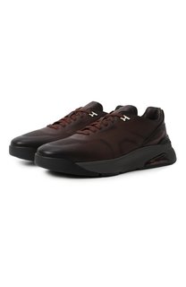 Кожаные кроссовки Hy-run Santoni