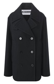 Шерстяное полупальто Jil Sander