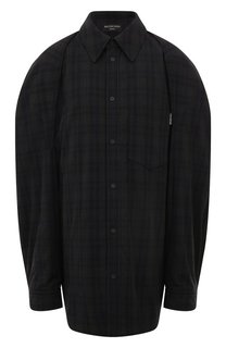 Хлопковая рубашка Balenciaga