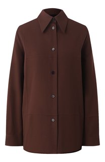 Шерстяная рубашка Jil Sander