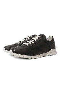 Кожаные кроссовки Kiton