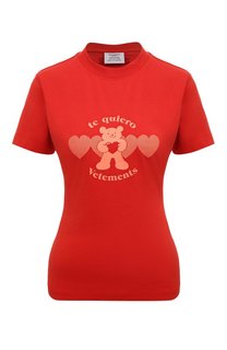 Хлопковая футболка VETEMENTS