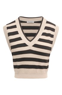 Хлопковый жилет Brunello Cucinelli