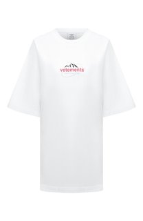 Хлопковая футболка VETEMENTS
