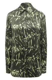 Атласная блузка Kiton