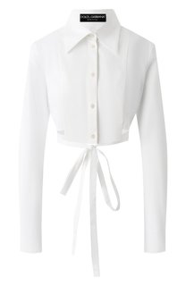 Хлопковая рубашка Dolce & Gabbana
