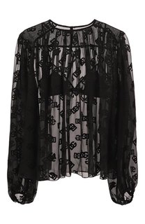 Шелковая блузка Dolce & Gabbana