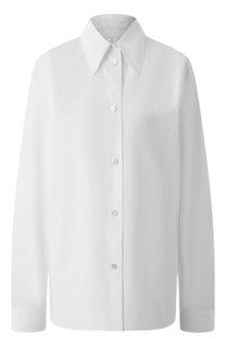 Хлопковая рубашка Jil Sander