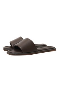 Кожаные шлепанцы Brunello Cucinelli